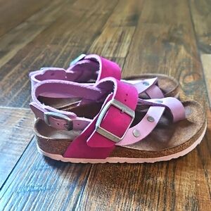 Birkenstock Two Toned Pink‎ Kids Sandals